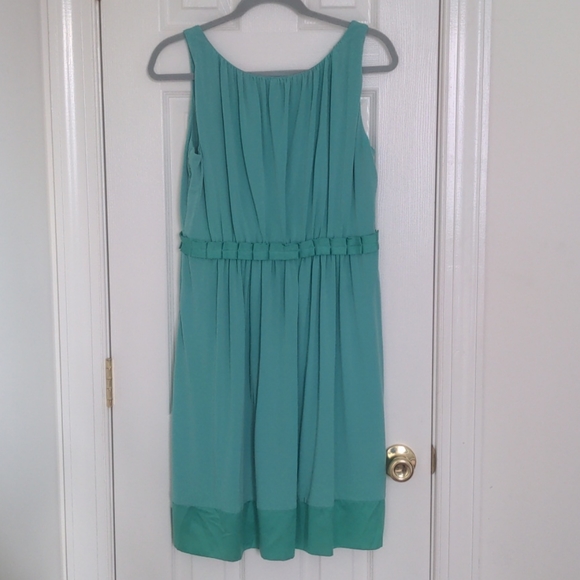 Max and Cleo Teal Dress - 10 - Picture 5 of 6